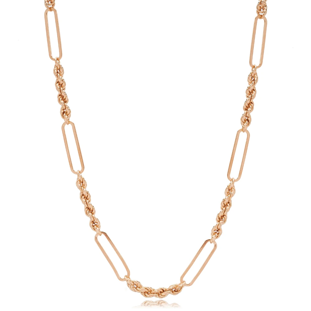 49 cm 5 mm diameter Splendid Long Design Chain Turkish Handmade Wholesale 925 Sterling Silver Jewelry