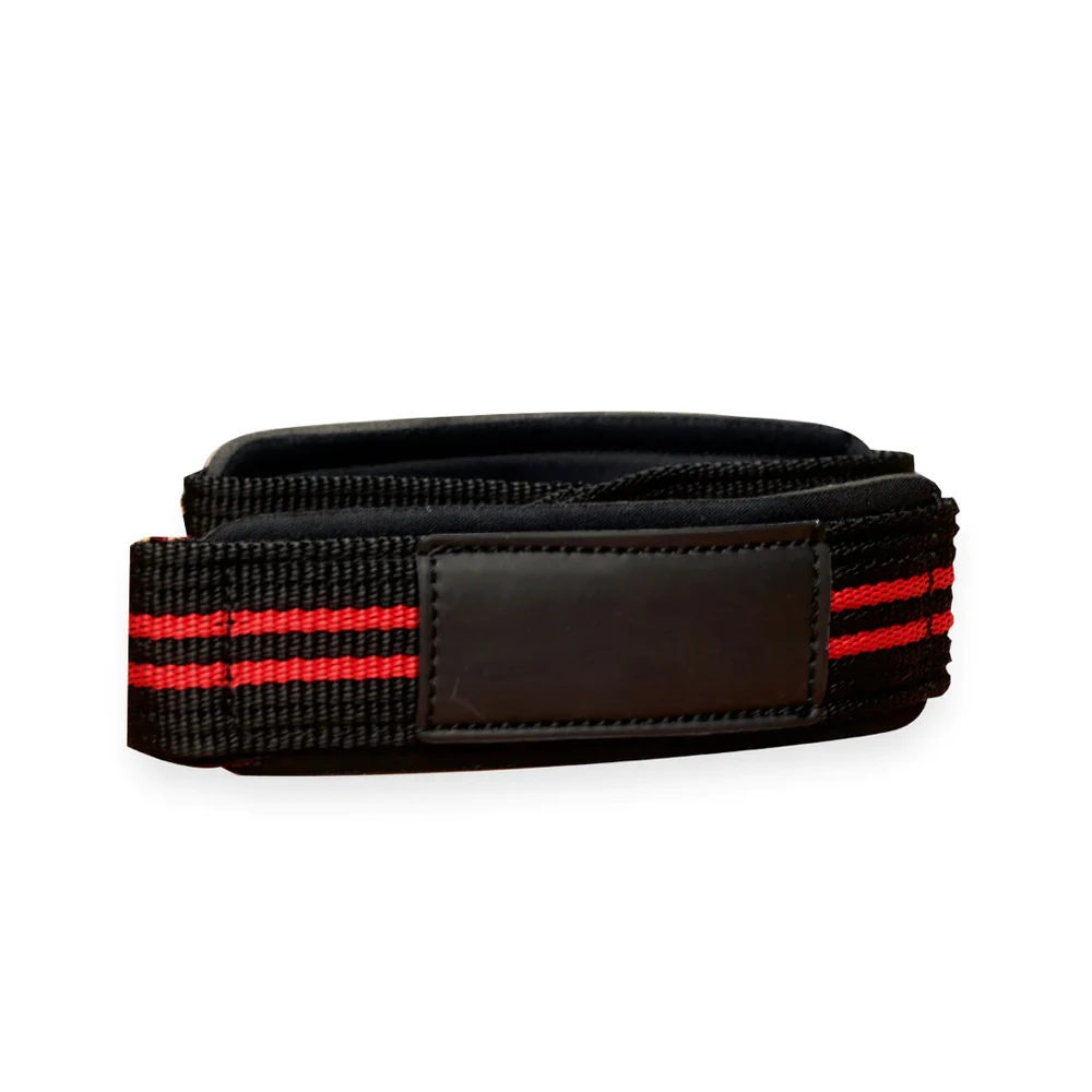 Superior Quality Neoprene Cotton Figure 8 Gym Workout Straps Hot Selling Power Lifting Straps Fitness Training Very Reasonable