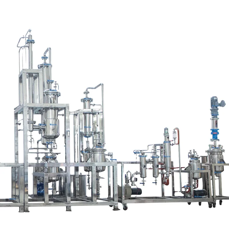 Turnkey Solution To Hemp Oil Distillation Extract by Ethanol Extraction or Supercritical Extraction