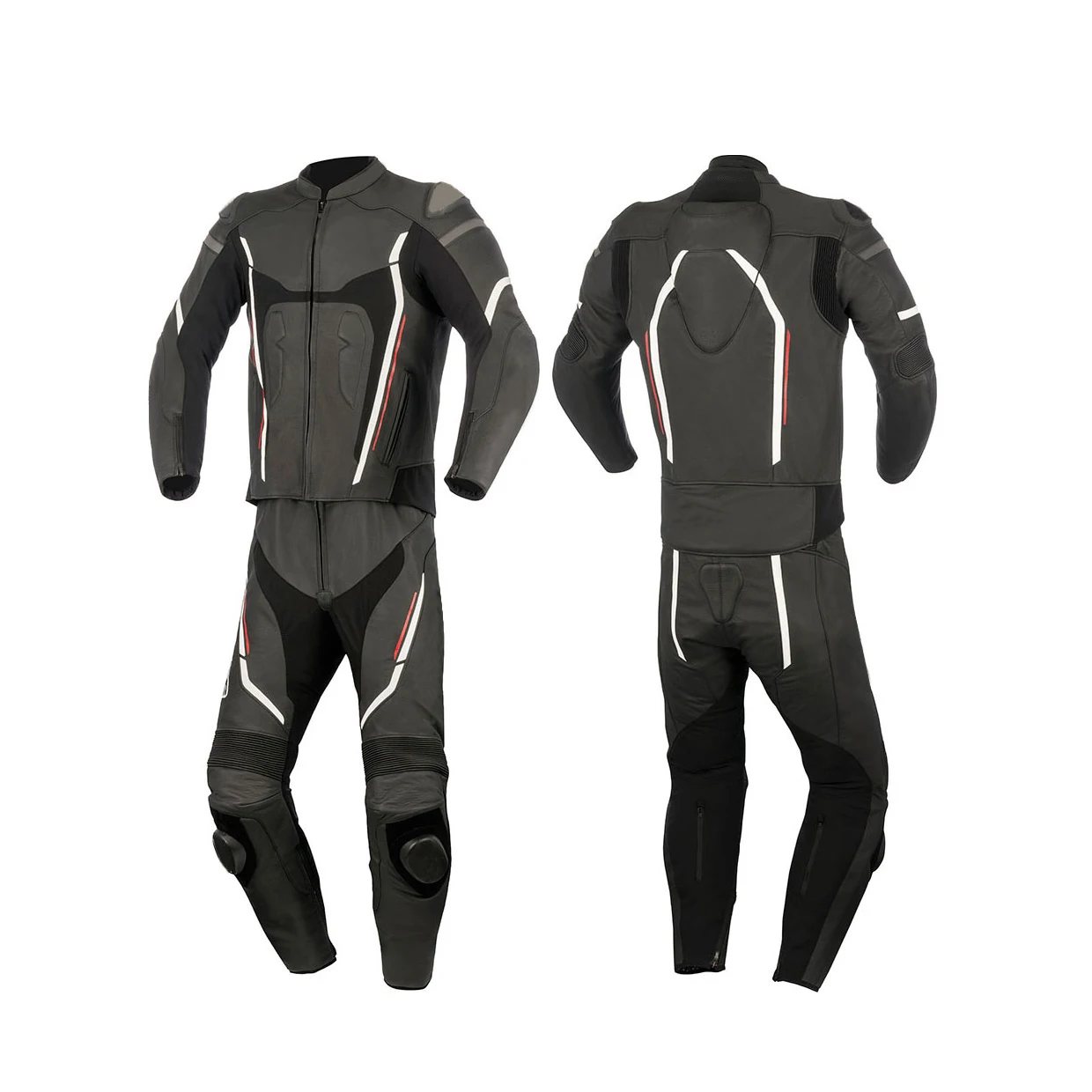 Outdoor Windproof Sport Bike Riding Suit Waterproof Motorbike leather Pant and Jacket Motorcycle Racing Suit for Riders