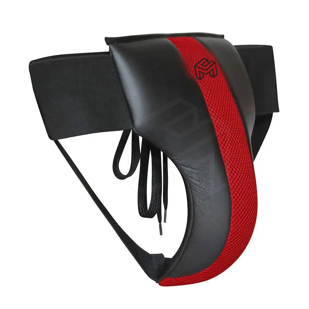 Cheap Price New Design Groin Guard Custom Logo PU Leather Groin Guard Heavy Duty Groin Guard