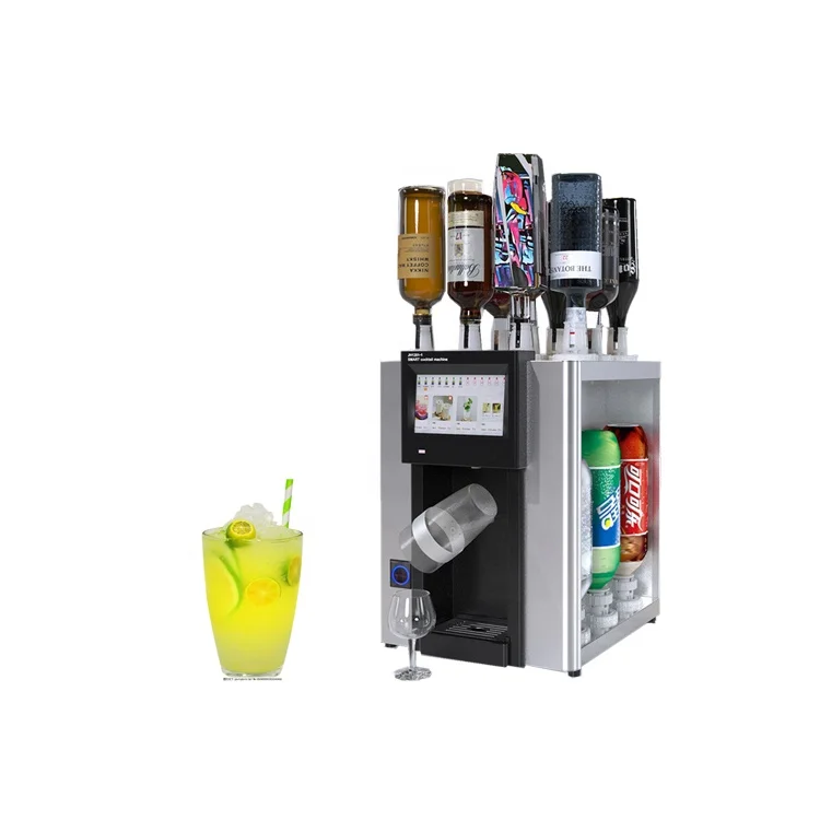 restaurant supplies  beer robot bartender robot  cocktail mixer machine cocktail making machine