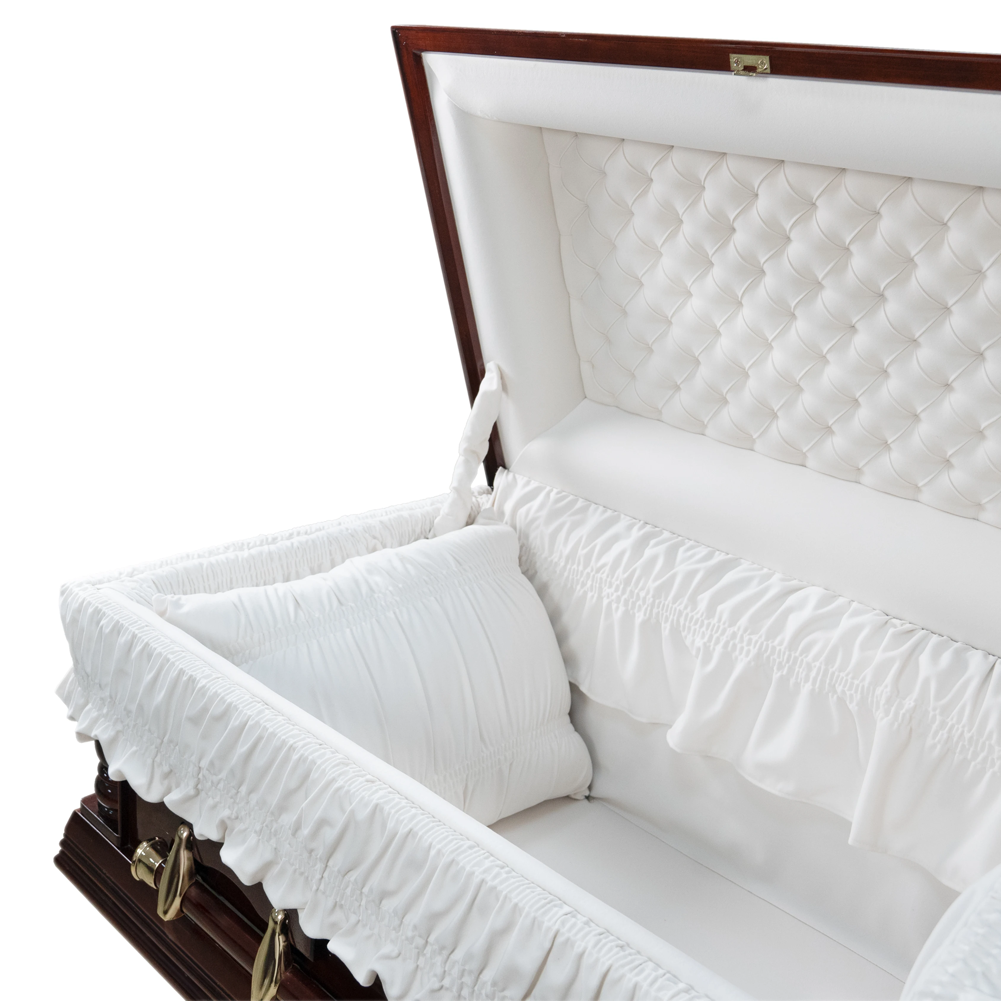 Fast Delivery Coffins And Caskets Solid Wood Casket Coffin Manufacturing OEM ODM Service Casket Supplier Made In Vietnam