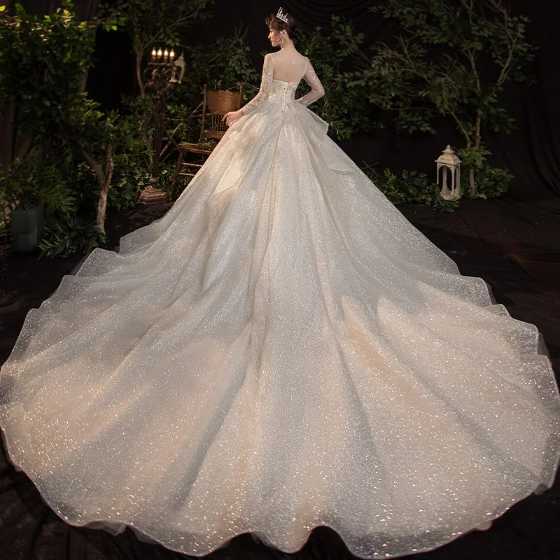 Limited  ODM OEM wedding dresses 2024 elegant wedding dress ball gown