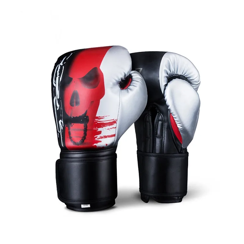 Custom Made Red Winning Boxing Gloves New Design Professional Training Pro Fight Gloves Best Quty Leather Material