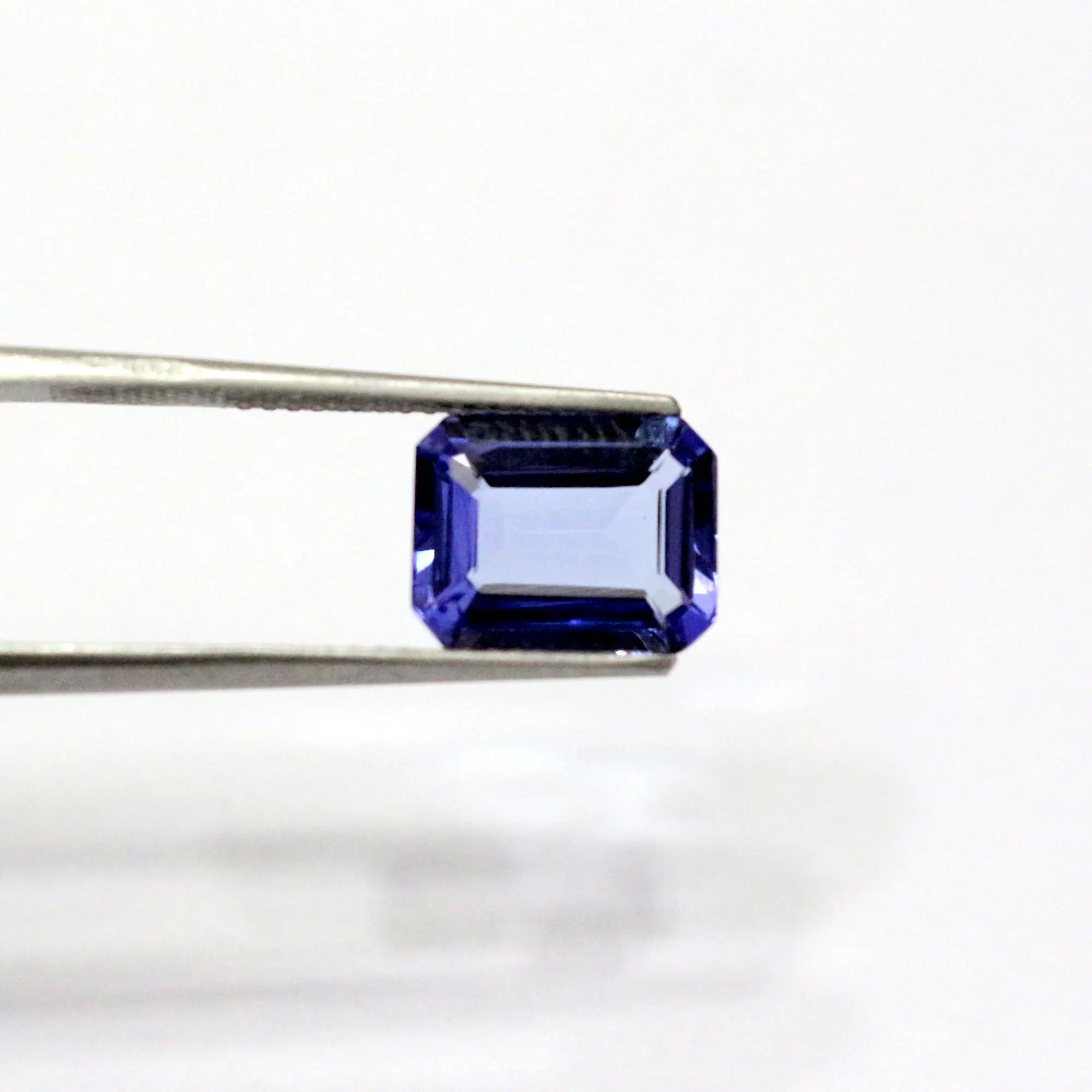 High Quality Natural Blue Tanzanite Octagon Shaped Cabochon Gemstone Loose Mineral Material for Jewelry Making