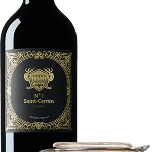 Кофрет: N ° 1 Saint-Cernin Rouge 2018 et foie gras