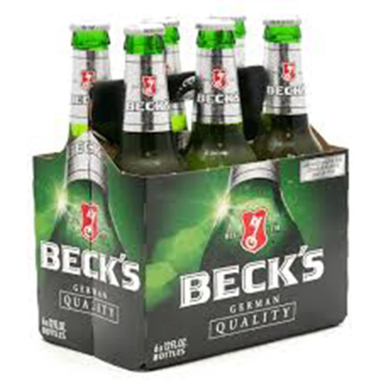 Becks Международная этикетка премиум качества Оптовая 5% пива 24x33cl 63 единицы по низкой цене