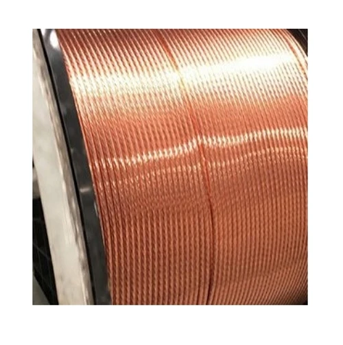 Copper stranded R2 diameter > 38mm2 Bright Red Gold Color For Cables Electrical industry Good Price