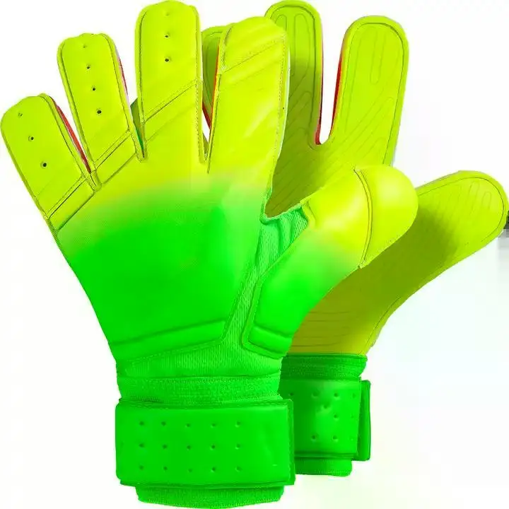 New Design Professional Soccer Goalkeeper Gloves Latex with Finger Protection for Children Adults Football Goalie Gloves