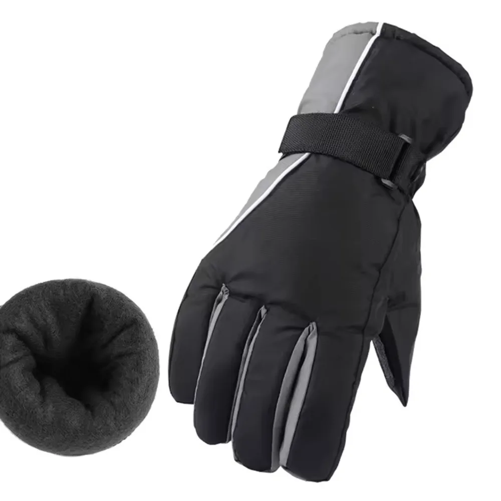 Ski Gloves Waterproof Winter OEM Factory Outdoor Sports Skiing Gloves 3M Thinsulate Touch Screen Winter Gloves