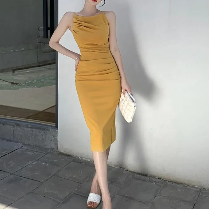 Оптовая продажа, женское сексуальное коктейльное платье на бретелях-спагетти, женские Сексуальные облегающие платья, женское элегантное вечернее платье