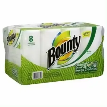 Seller of Bountys Authentic Size 2-Ply Paper Towels White 12 Family Rolls | 30 Regulars Rolls for hot sale and low price