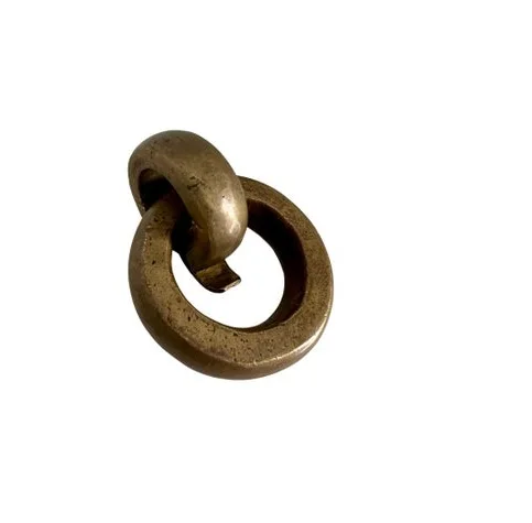 Industrial Quality Architectural Element Bronze Ring Paperweight Captivating and Eye-catching Look Antique Design