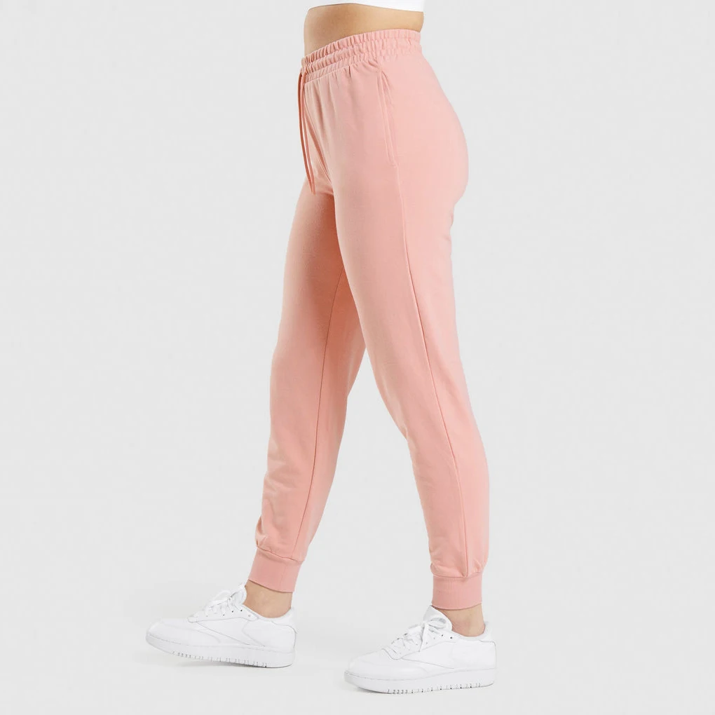 2024 New Trendy Winter Fashion Cargo Sweatpants Solid 100% Cotton Tight Slim Fit Joggers Skinny Women Trousers