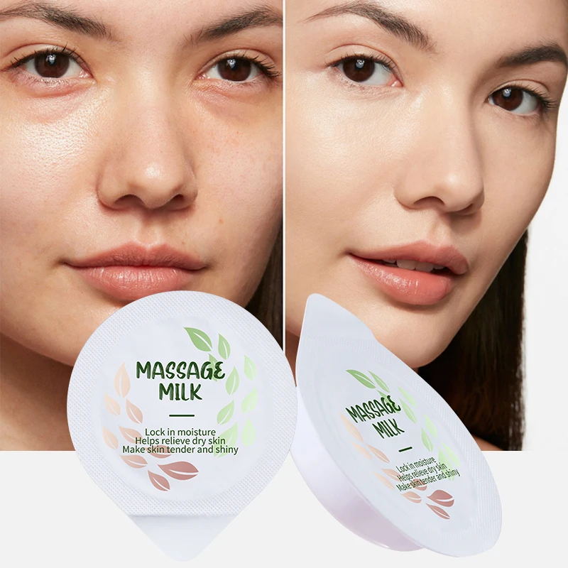 Private Label 100% Organic Collagen Face Wrinkle Milk Cream Anti-Rides Moisturizing Portable Anti Wrinkle Facial Massage Cream