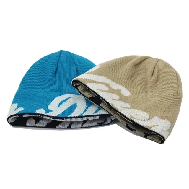 High quality beanie hat makers customize beanie solid color beanies with custom logo