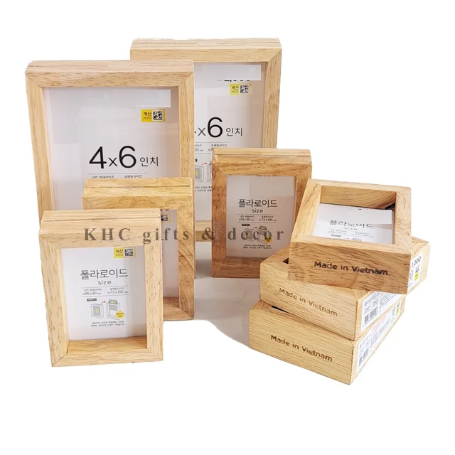 Eco-Friendly Products New Design 3d Picture Shadow Box wooden  Photo Frame 5x7 For Home Decoration