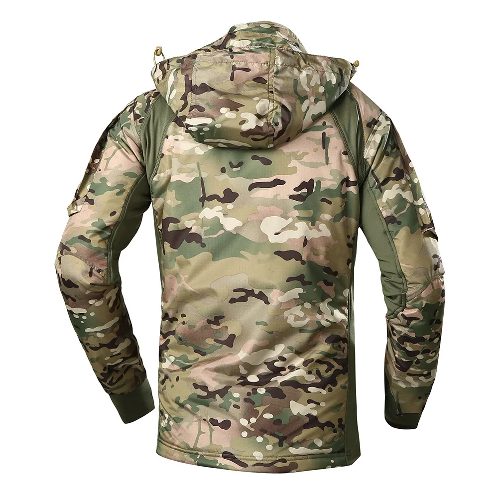Jacket Factory Olive Green Breathable Suit Camping Outdoor Tactical Hunting Lightweight Cotton Clothing