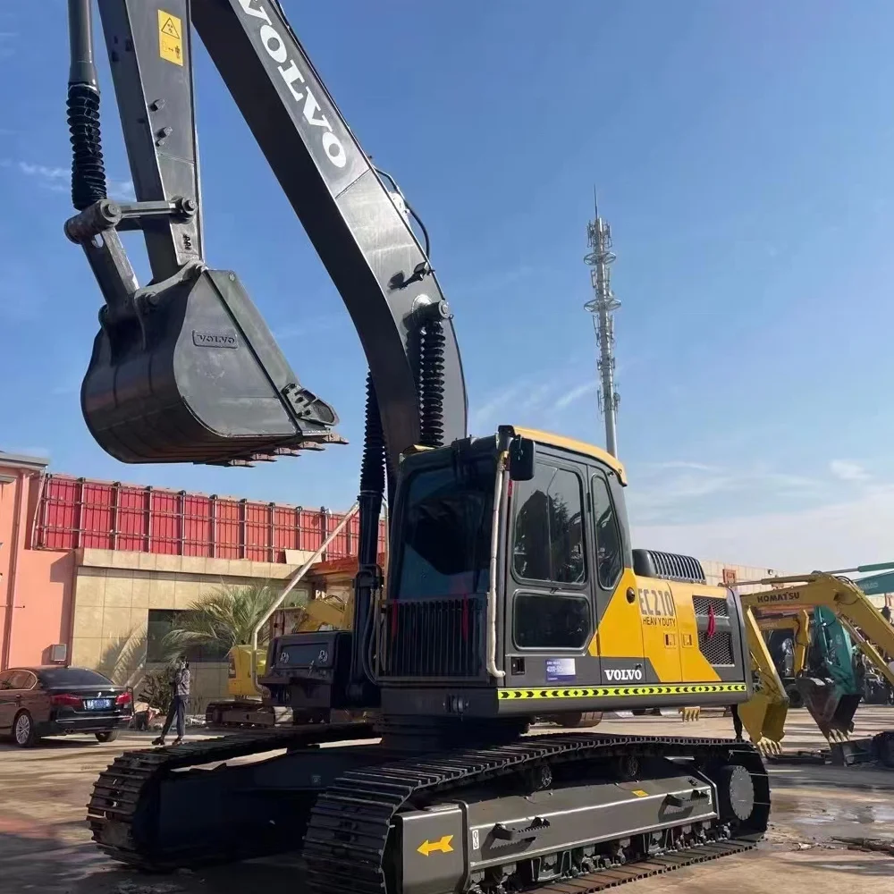 Used VOLVO EC210 EC200 excavator for sale,20ton VOLVO 210BLC excavator, Used VOLVO EC210B digger  in good condition
