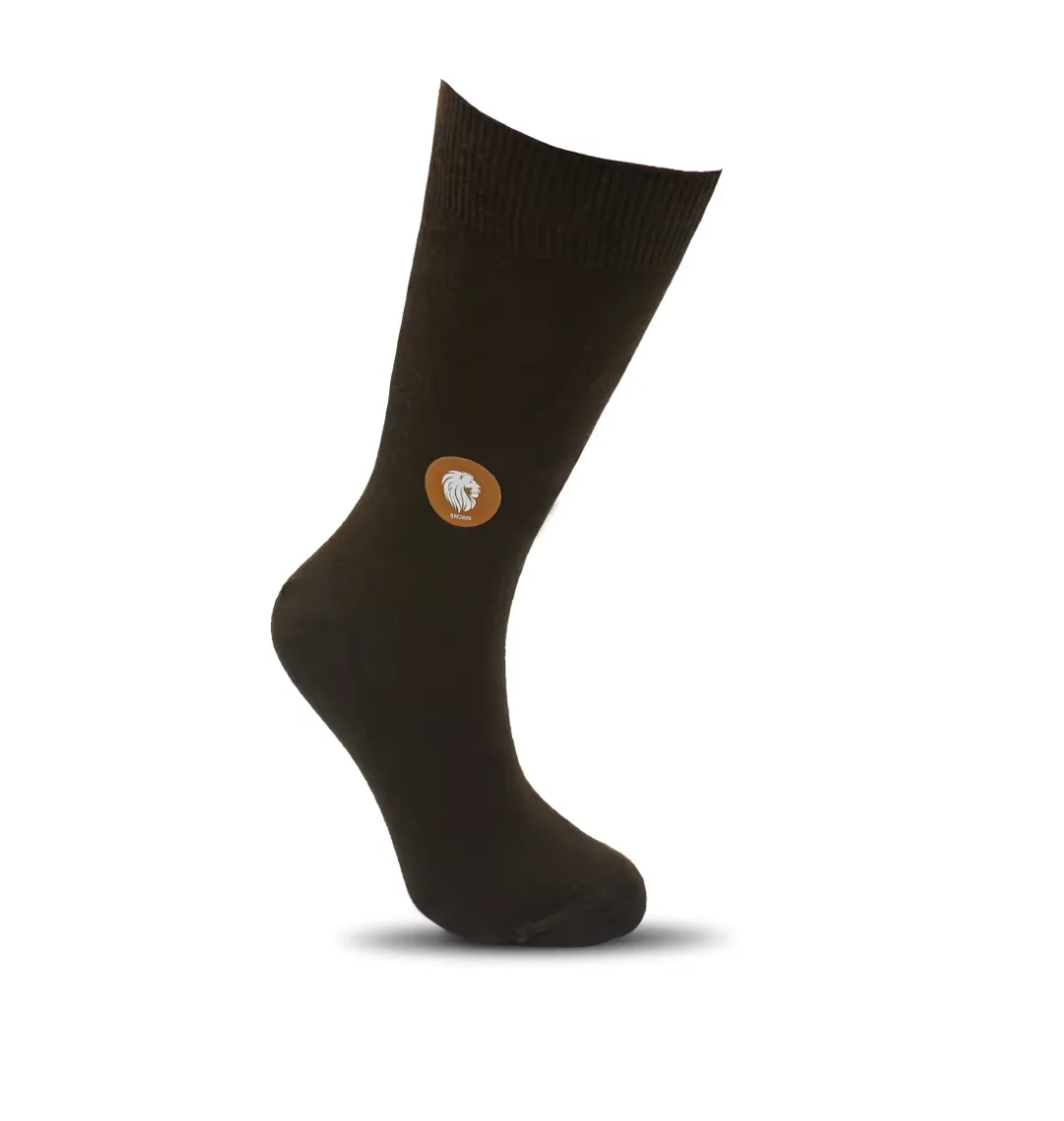 BAMBOO SUMMER SOCKET SOCKS BROWN