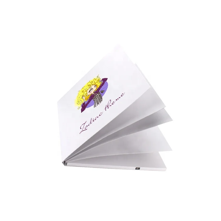 ODM Service 4.3inch Multi-Page Video Brochure with Flip Pages LCD Screen Digital Video Marketing Card for Corporate Gift Wedding