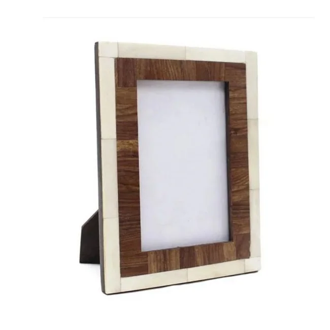 Hot Selling Rectangles Shape Decorative Horn Photo Frame Room Decor Picture Photo Frame Vintage Decor Frame For Wholesale Price