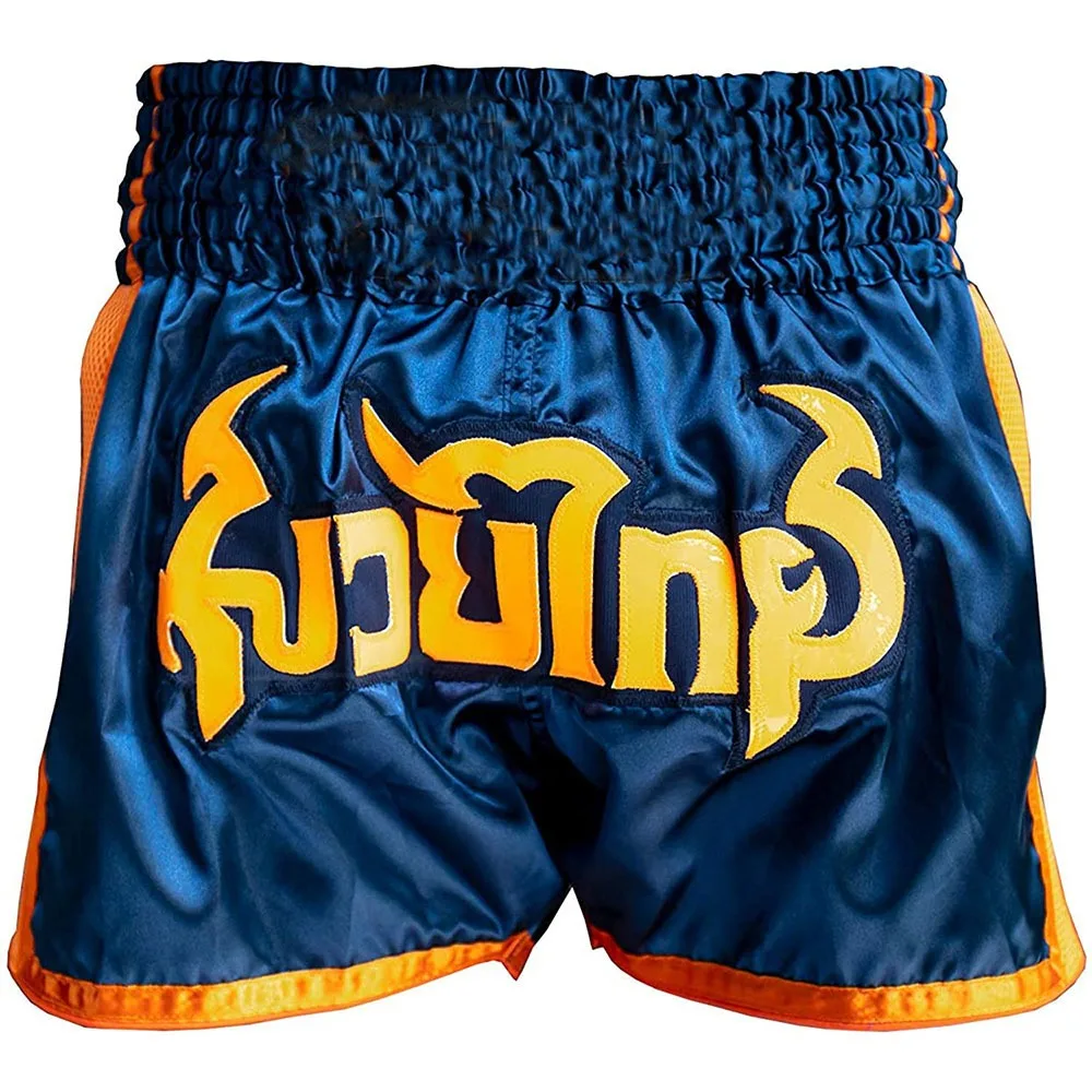 High Quality material New Design Slim Muay Thai Boxing Shorts MMA Shorts For Men And Women