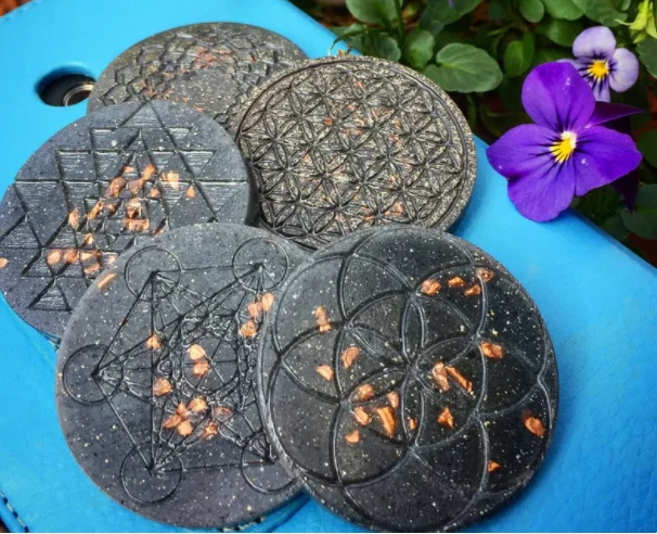 Лечебный кристалл драгоценный камень shungite наклейка для защиты телефона Аль Акса и драгоценные камни