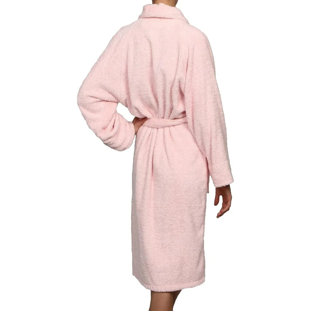 Custom Logo Design Korean Style Plus Size Terry Cotton Men Breathable Bathrobe Luxury Kimono Robes for Home Hotel Spa Lounge