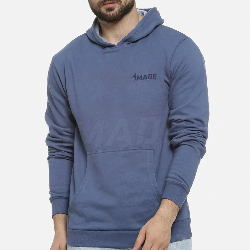 OEM Design Customized Top Quality Street Style Men Hoodies Acid Washed Cotton / Polyester Made Hoodies For Men