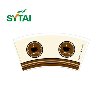 PE/PLA coated white/craft paper cup fan & bottom paper for making 100% biodegradable paper cups raw material