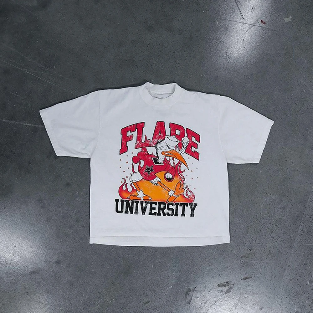 Mens 100% Heavy Cotton Tshirt Print Your Own Logo With Dtf Dtg Vinyl Stickers On Blank Plain Solid Color Customized Embroidery