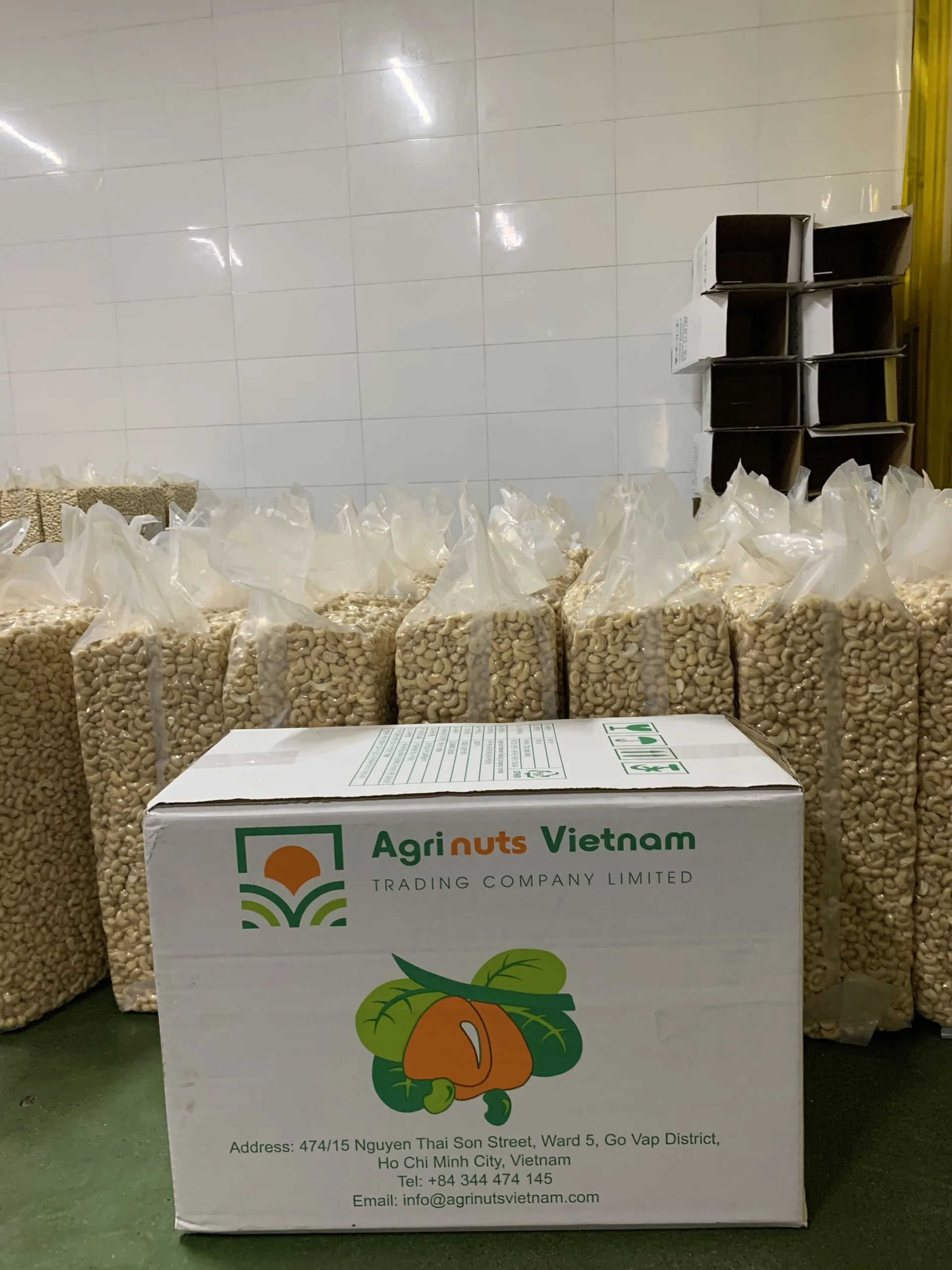 Cashew nuts WW240 Raw Cashew Nuts 100% Natural Origin Vietnam high quality best price vancuum bag For Sale