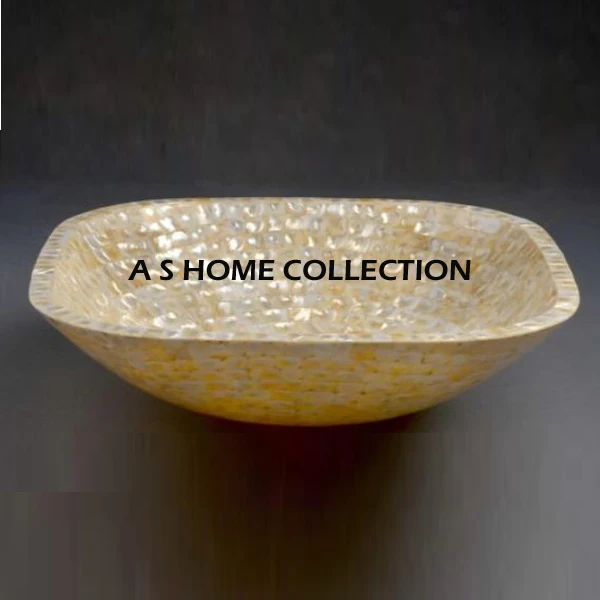 Factory Price Hot Sale Mother Pearl Counter top Sink Washbasin Indoor High Quality Bathroom Accessories Home Hotel Decorations