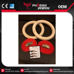 Wood Gymnastic Ring Good Strength Training Gym Rings Buy At Best Price