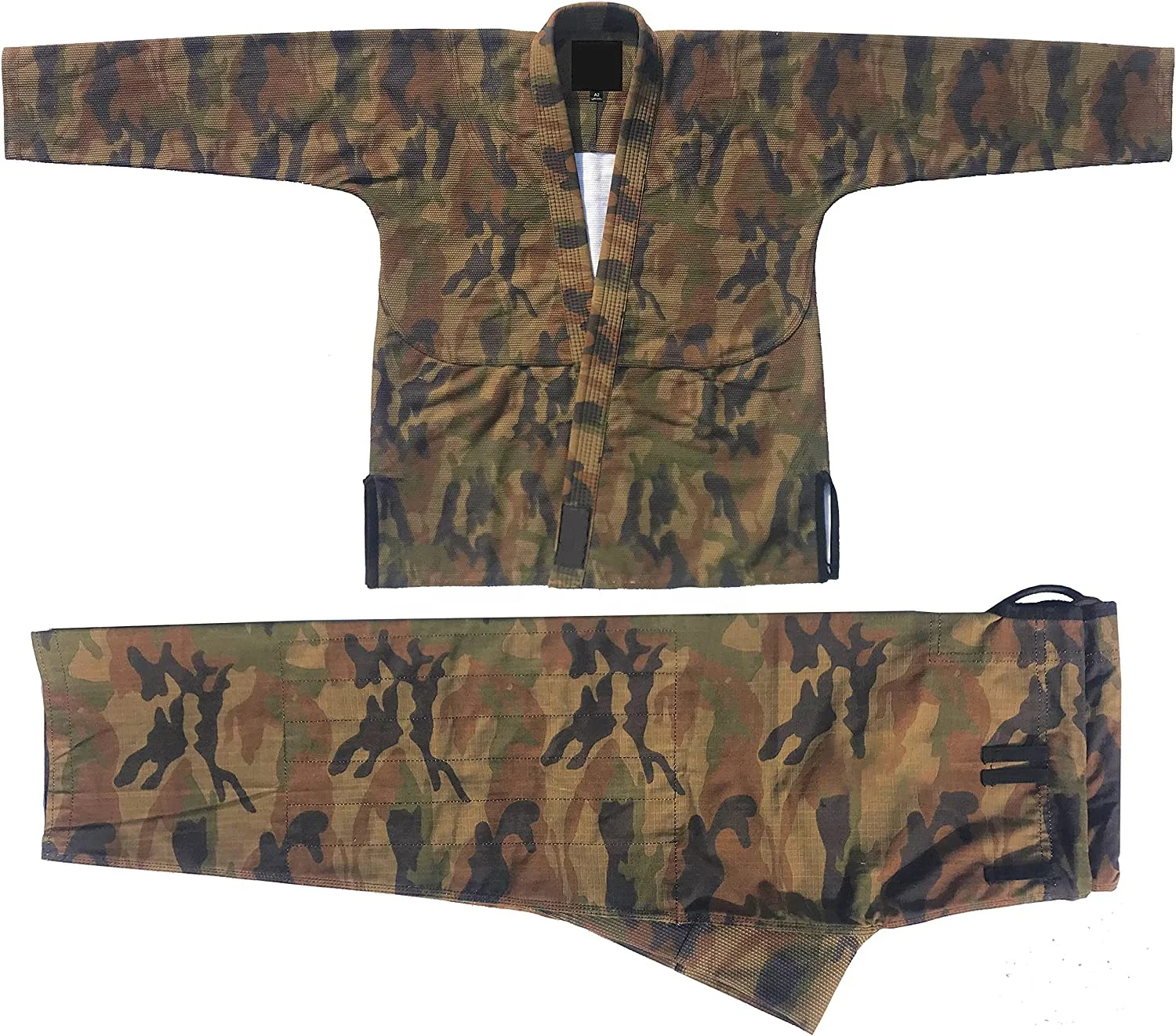 Камуфляжная одежда Bjj Gi бразильский джиу-джитсу индивидуальный логотип вышитые нашивки кимоно для боевых искусств