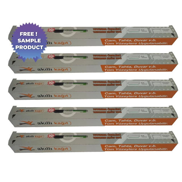 Dry Erase 10 Meter Cuttable Whiteboard Reusable Durable Polystyrene Material Holds The Surface With Static Electricity