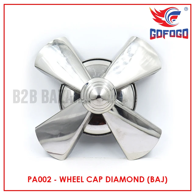 Stainless steel Wheel Rim cover for Bajaj RE compact motorcycle