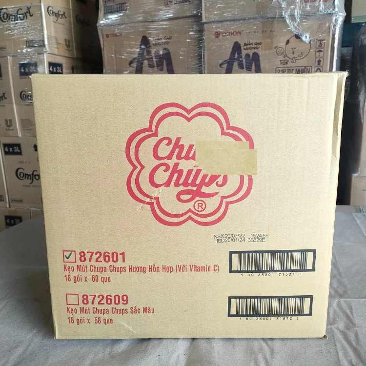 Chuppa Pinkis - 24g/Pack - 16 Packs/Bag - 24 Bags/Case Wholesale Made In Viet Nam