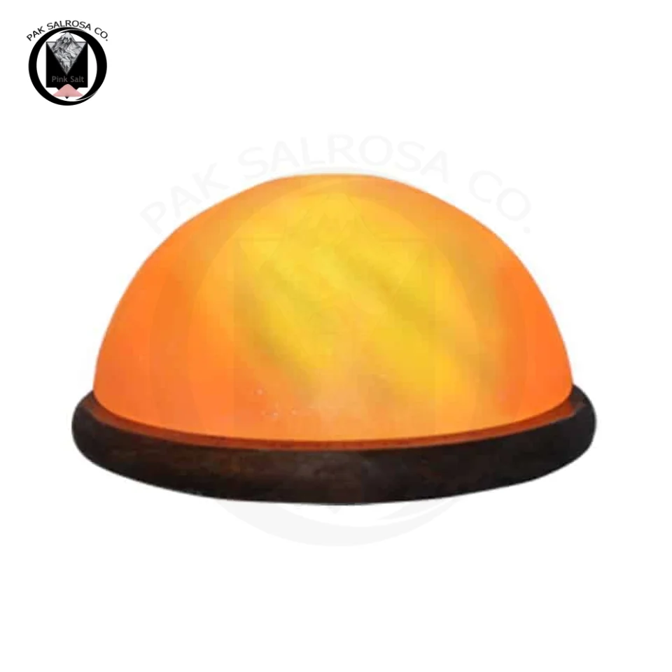 Pak Salrosa & Co Himalayan Salt Fancy Ball Lamps Light and Dark Pink Refined Solid & Naturally Detoxifying