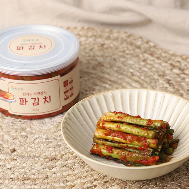[HaeDamchon]Can Seamer Pa Kimchi the Green Onion Kimchi Fresh and Chubby Green Onions popular spicy flavor kimchi in Korea
