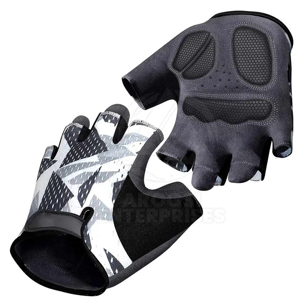 Cycling Gloves Custom Design Breathable Half Finger Cycling Gloves Anti Slip Pad Road Cycling Gloves Men Women