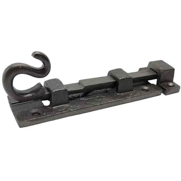 OEM Bulk Supply Easy to Install Window Accessories Architectural Cast Iron Stopper / Flush Door Bolts and Latches for Sale