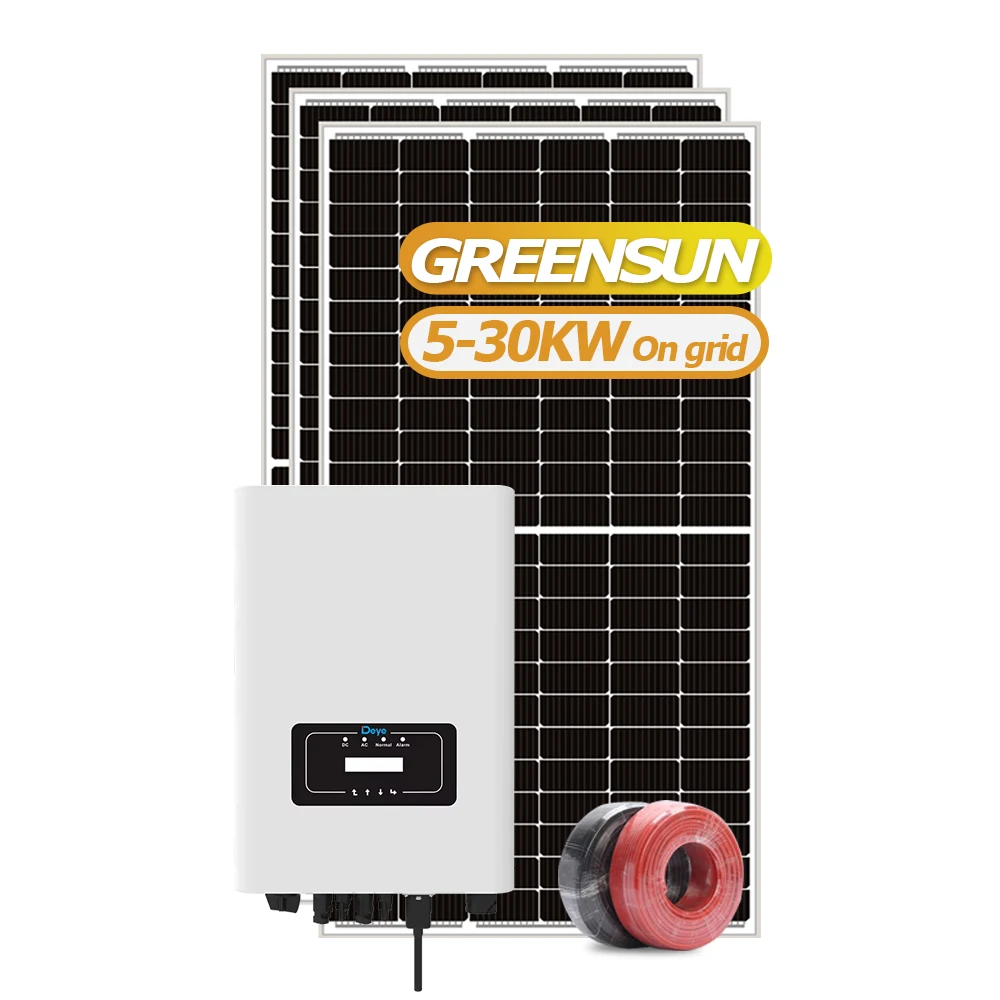 10kw Solar Panel System 5kw 10kw 50kw 100kw On Grid Hybrid Solar Energy Storage System Products