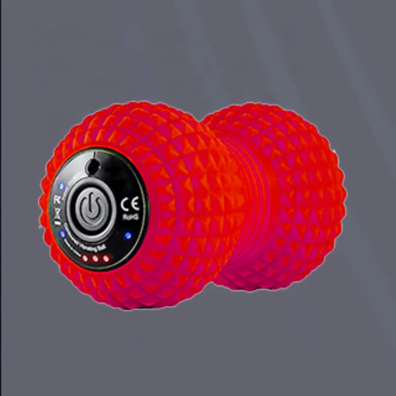 Deep Tissue Muscle Massage Roller yoga balls Electric vibrating peanut massage ball