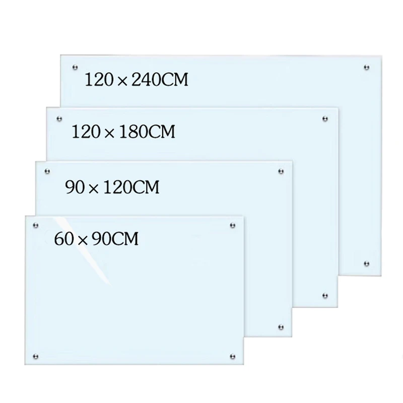 Magnetic Tempered Glass Whiteboard Message Board