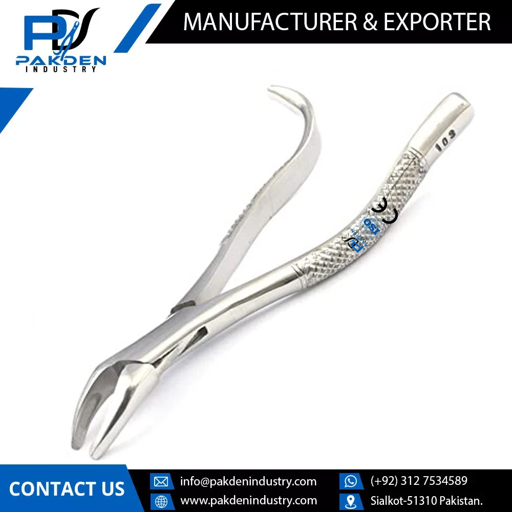 New Arrival Factory Wholesale price Custom Made Extracting Forceps American Pattern No. 103 / Dental Best Extracting Forceps