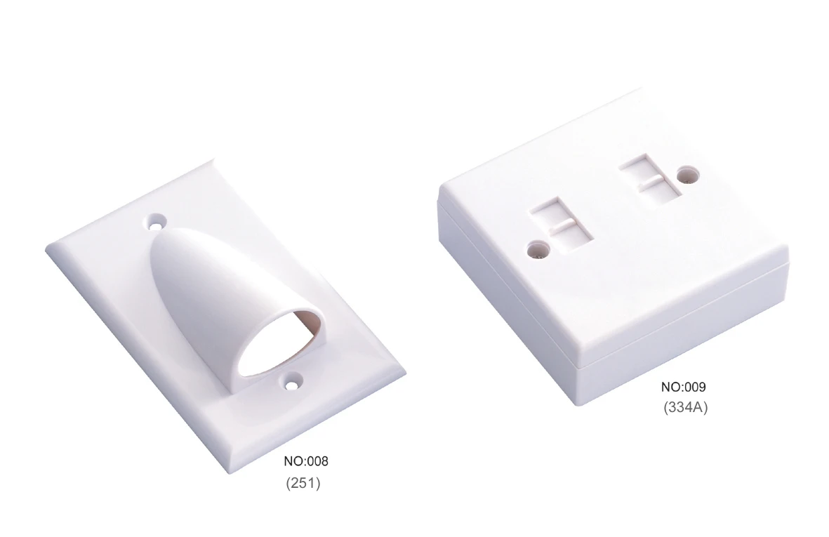 Утопленный кабель низкого напряжения с одной линией