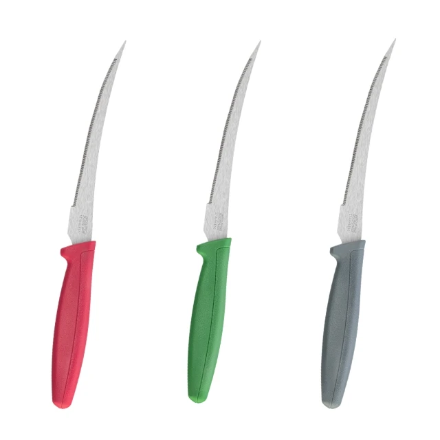 Serrated Edge Tomato Knife for Kitchen Use for Slicing Juicy Fruits & Vegetables